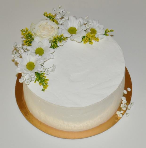 Krémová s kvermi, torta, Svadobné torty, MYŠKA B., 1