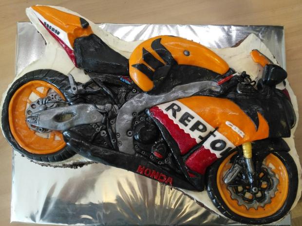 Motorka, torta, Narodeninové torty, Martina Gregorova, 1