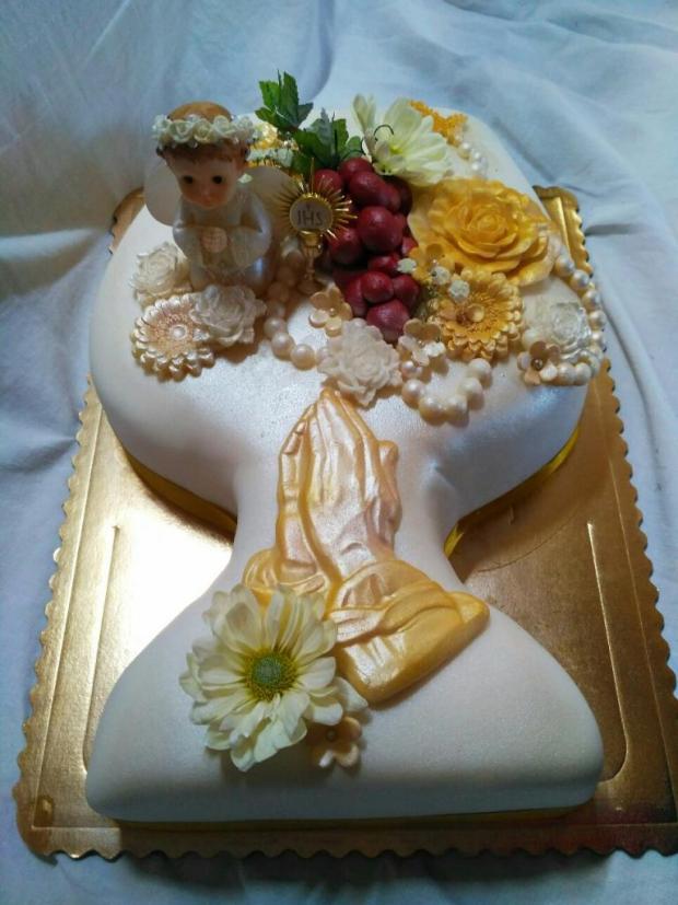 Kalich na PSP, torta, Torty na cirkevné sviatky, Lucia Gažiová, 2