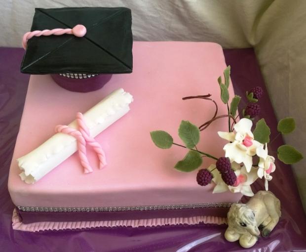 K promóciám..., torta, Torty - škola, stužková, Mariolka, 2
