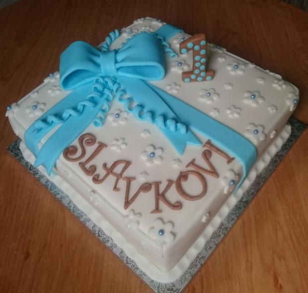 Pre chlapca na 1 rok, torta, Ostané torty pre deti, Veronika Kvašňovská, 1