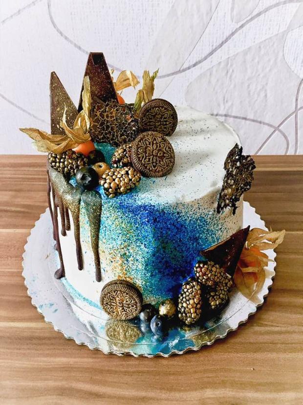 narodeninová ananásovo kokosová torta, torta, Narodeninové torty, Pralinky, 1