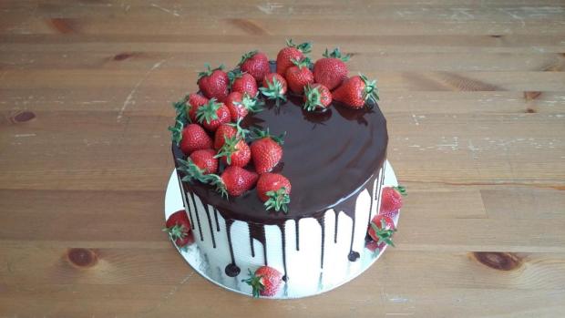Ovocná, torta, Drip torty, juraj.ba, 1