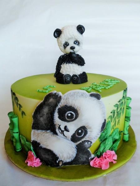 Maľovaná s pandou, torta, Torty so zvieratkami Maľovaná s pandou, torta, Torty so zvieratkami, veroc, 1