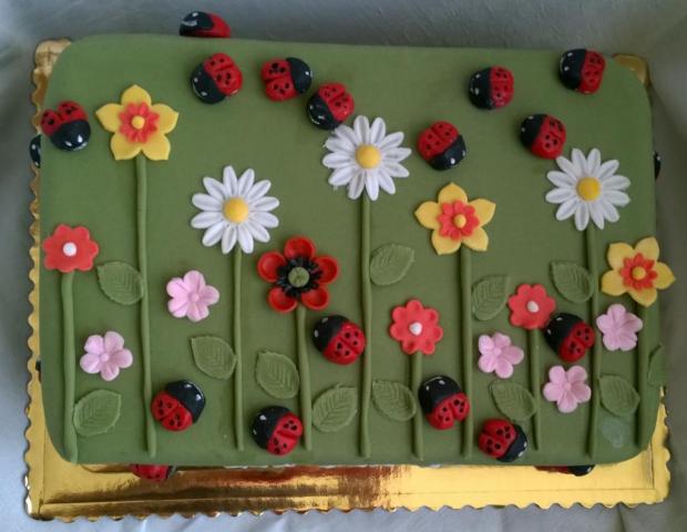 Na rozlúčku so škôlkou... , torta, Torty - škola, stužková, Mariolka, 1