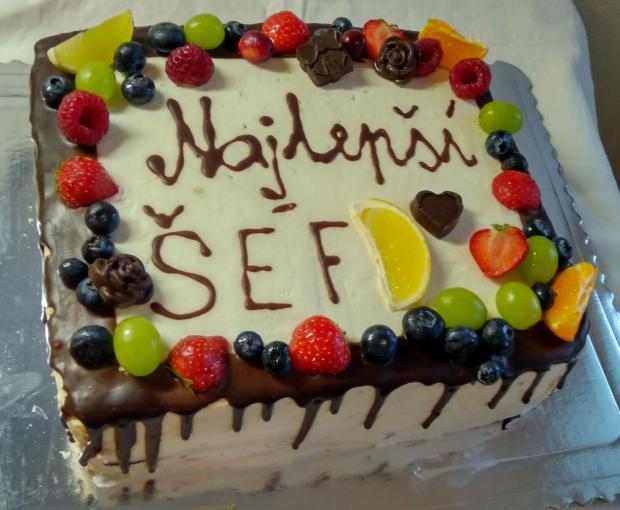 Pre šéfa, torta, Drip torty, tortysophia.sk, 1
