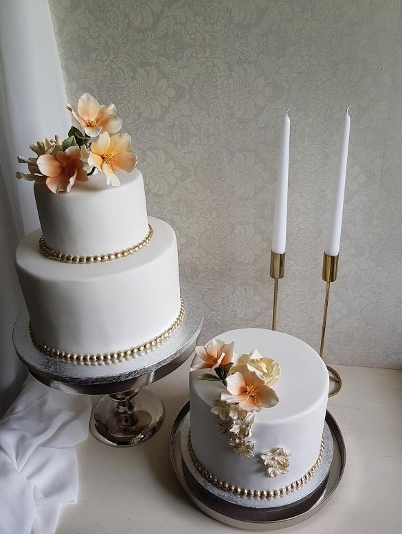 Duo svadobné, torta, Svadobné torty, Tatjana Dobrovičová, 1