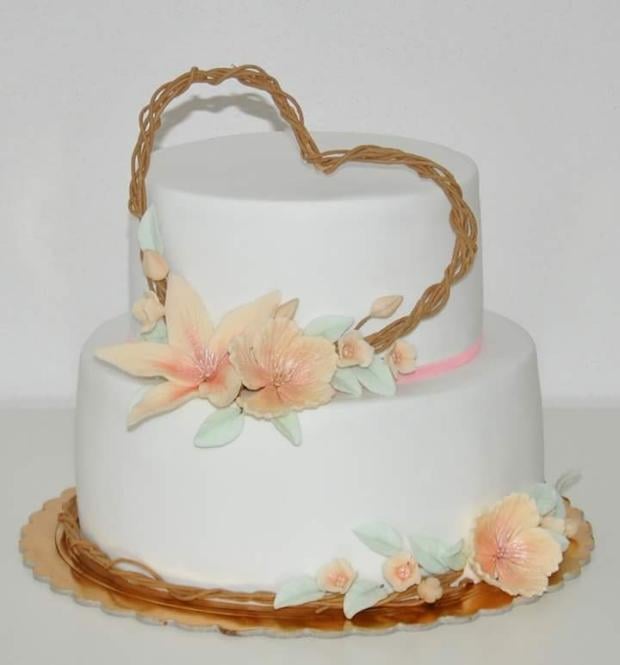Svadobná darovacia, torta, Svadobné torty, MYŠKA B., 1