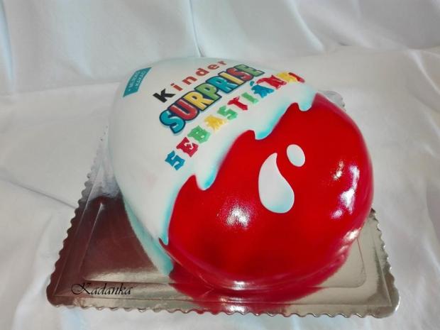 Kinder Surprise - Kinderko, torta, Ostané torty pre deti, Kadanka, 4