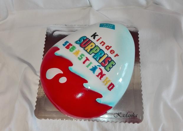 Kinder Surprise - Kinderko, torta, Ostané torty pre deti, Kadanka, 1
