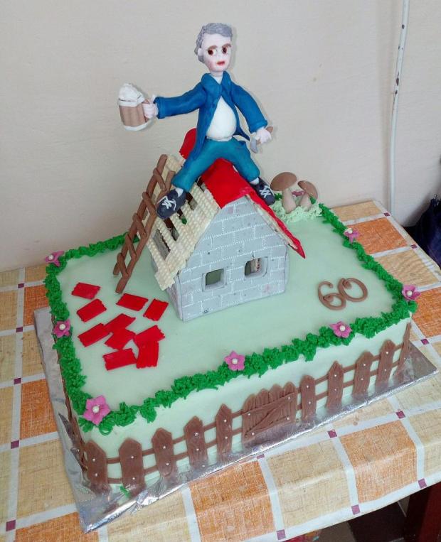 klampiarovi, torta, Netradičné torty, krihanka, 1
