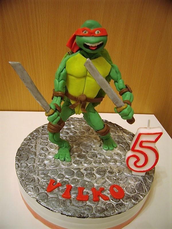NINJA korytnačka, torta, Rozprávkové torty NINJA korytnačka, torta, Rozprávkové torty, mariaJ, 1