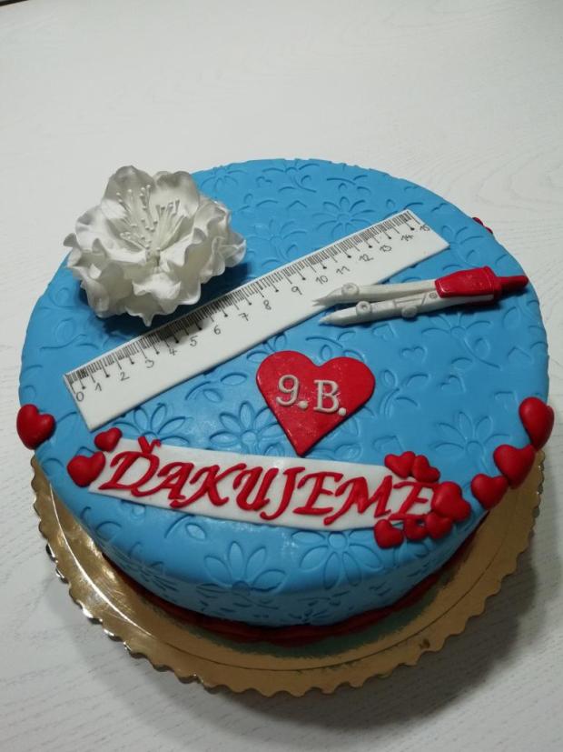 Pre učiteľku , torta, Torty - škola, stužková, lusy4, 1