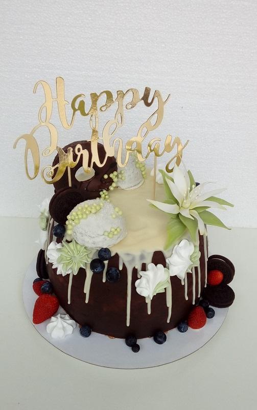 Narodeninová pre vnuka Tomáška, torta, Narodeninové torty, babina 555, 1