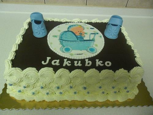 čokoládová na krst, torta, Čokoládové torty, Ivka29, 1