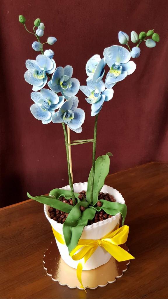 orchidea, torta, Narodeninové torty, MK martina, 1