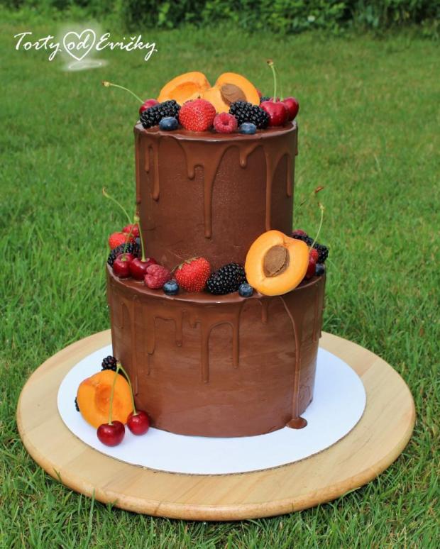 Drip torta, torta, Drip torty, Torty od Evičky, 1