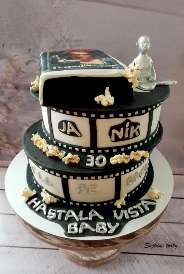 Hastala vista, baby :::))), I´ll be back! , torta, Narodeninové torty, S. Sojka, 1