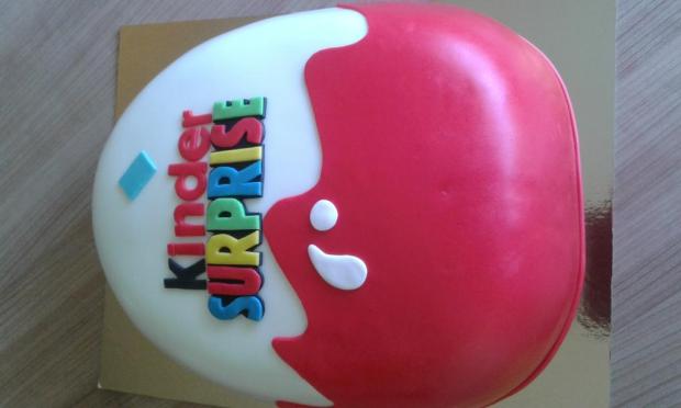 Kinder surprise poprve, torta, Ostané torty pre deti, JASNA LUKAŠ, 1