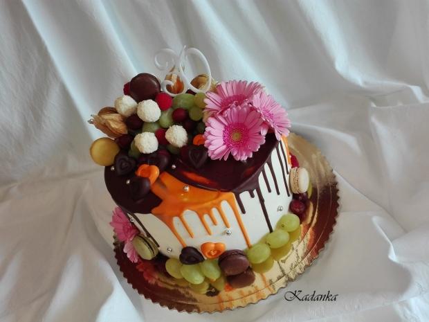 Drip tortička ...., torta, Drip torty, Kadanka, 1