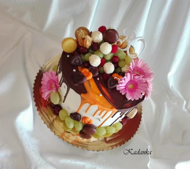 Drip tortička ...., torta, Drip torty, Kadanka, 4