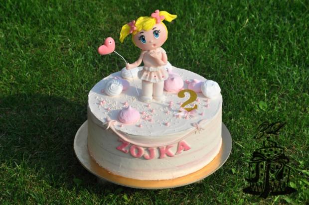 S bábikou pre Zojku :-), torta, Torty pre dievčatá, zlasticova, 1