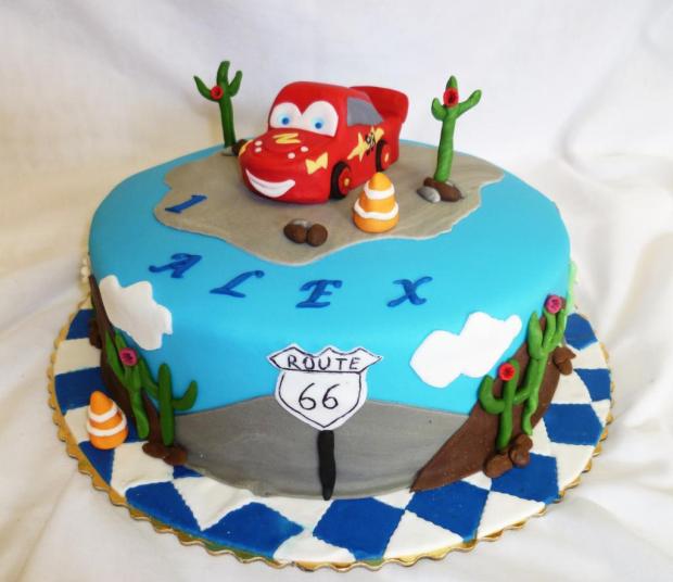 Alex 1, torta, Torty autíčka, vláčiky, Anca.B, 1