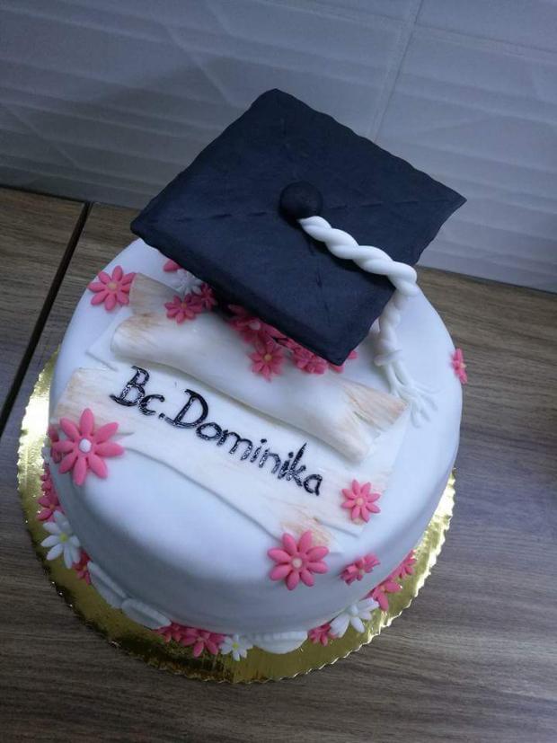 Na promócie, torta, Torty - škola, stužková, Sweet Liv, 1