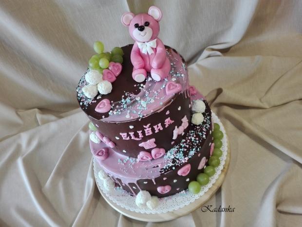 Drip tortička na krst..., torta, Drip torty, Kadanka, 3