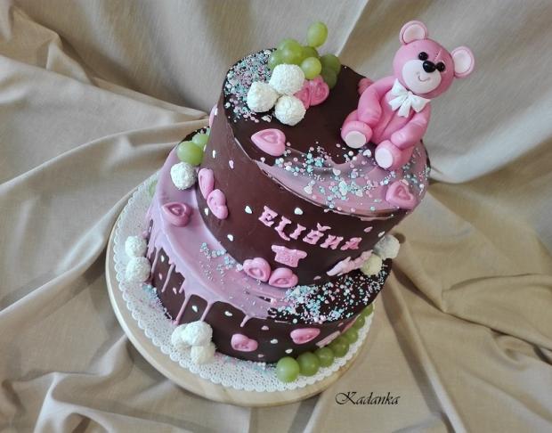 Drip tortička na krst..., torta, Drip torty, Kadanka, 4