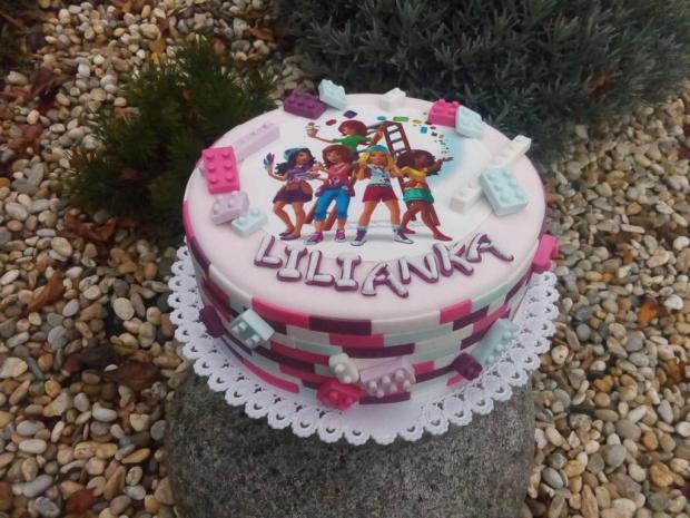 lego friends, torta, Ostané torty pre deti, Belen, 1