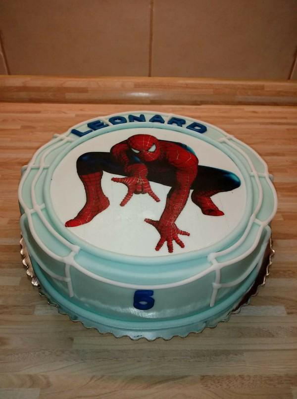 Spiderman, torta, Rozprávkové torty, Meggie24, 1