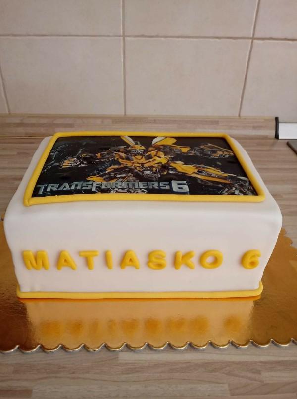 Transformers, torta, Rozprávkové torty, Meggie24, 1