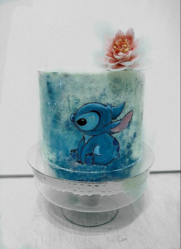 Disney stitch, torta, Rozprávkové torty, AM torty, 1