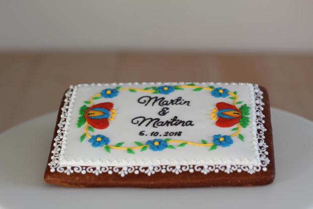 Svadobná darovacia vo folklórom šate, torta, Svadobné torty, Cakes by Miša, 3