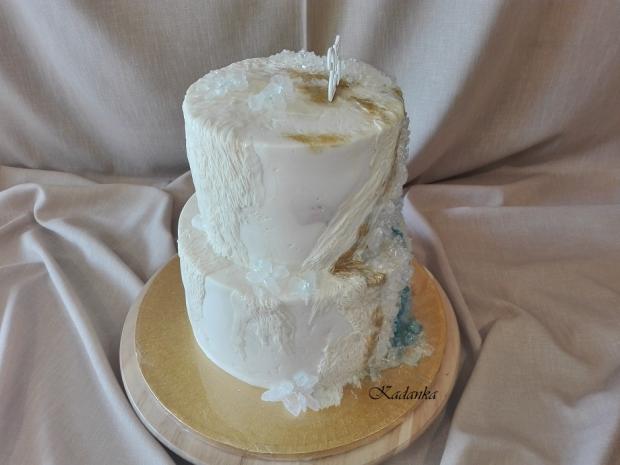 Minerál aquamarin, torta, Narodeninové torty, Kadanka, 3