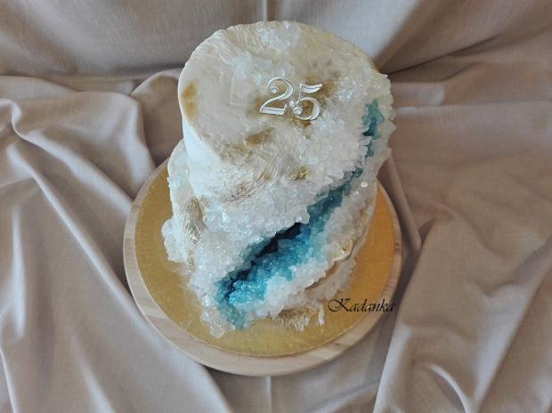 Minerál aquamarin, torta, Narodeninové torty, Kadanka, 5