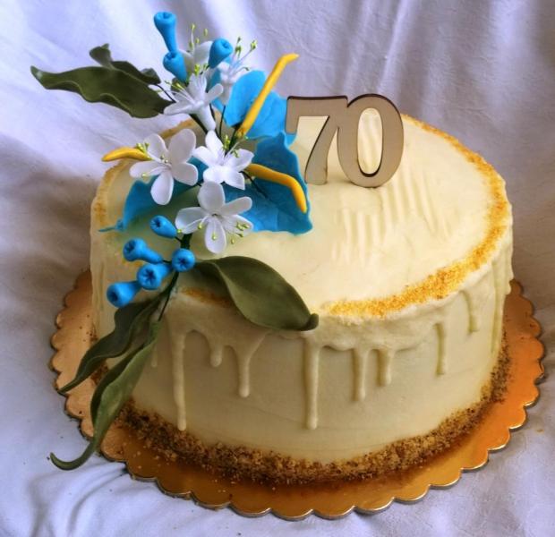 Narodeninová k jubileu..., torta, Drip torty Narodeninová k jubileu..., torta, Drip torty, Mariolka, 1