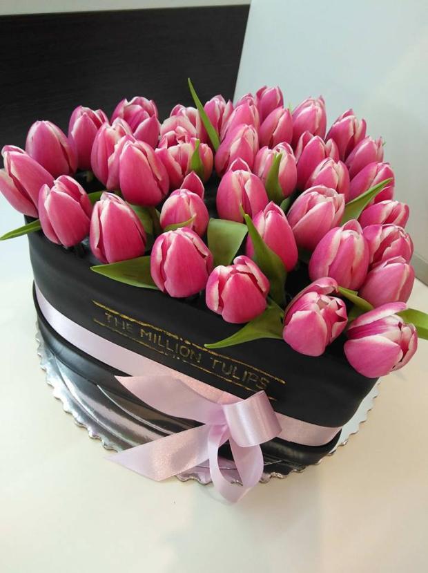 the million tulips, torta, Narodeninové torty, Belen, 1