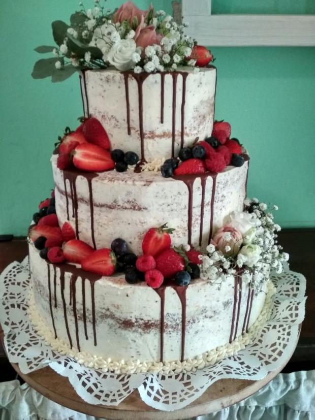 svadobná, torta, Svadobné torty, Marta H., 1