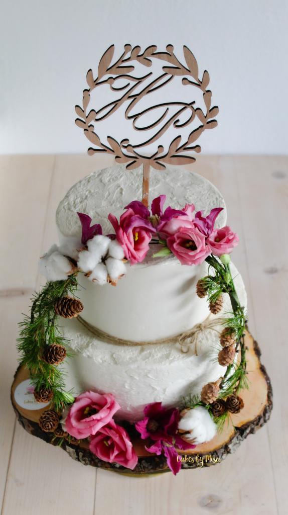 Svadobná v jesennom šate, torta, Svadobné torty, Cakes by Miša, 1
