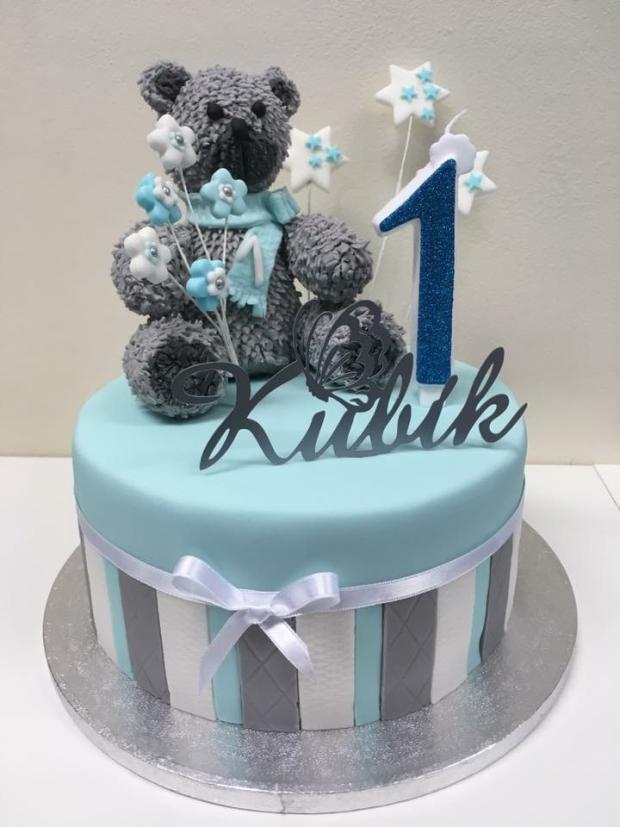 Medvedík pre Kubíka, torta, Torty so zvieratkami, Renatiny dorty, 1