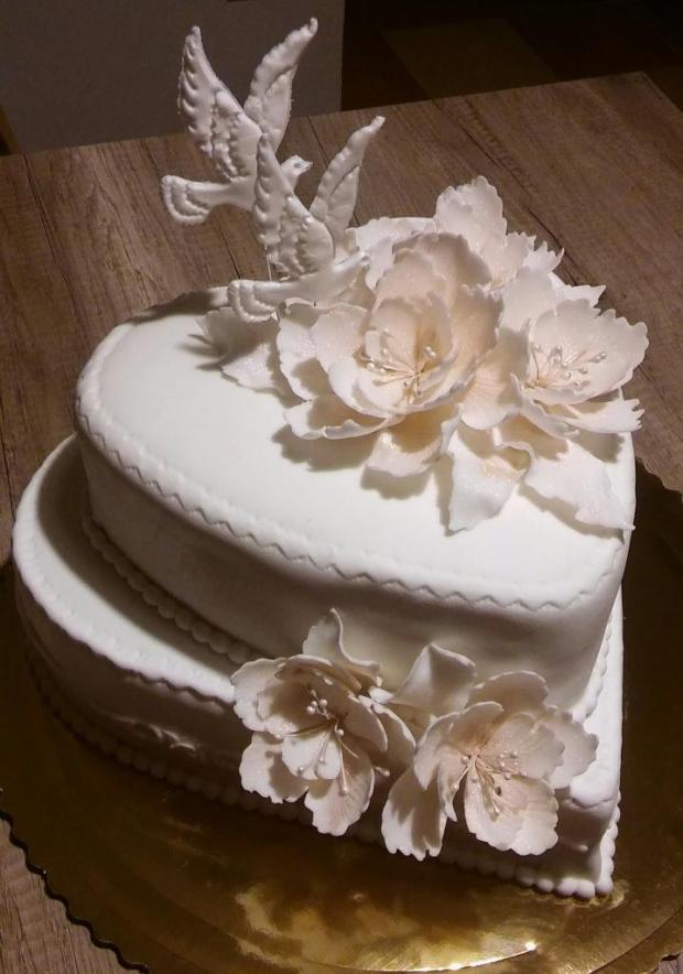 Svadobná, torta, Svadobné torty, marietta, 2