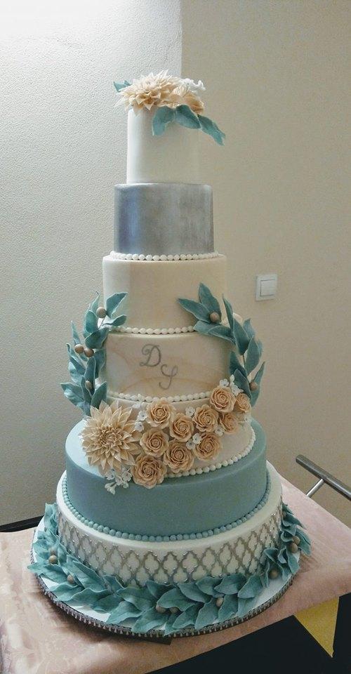 svadobná na zámok, torta, Svadobné torty, majana75, 1