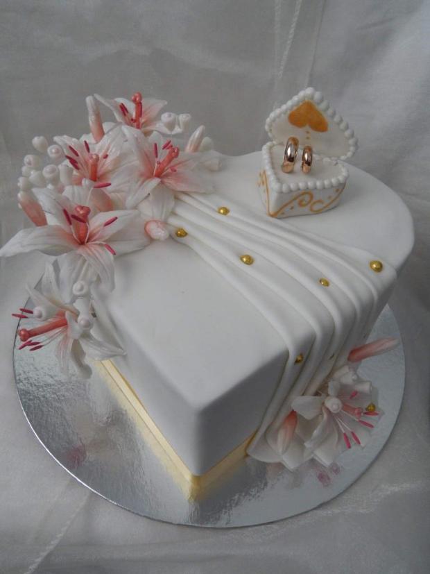 Svadobná, torta, Svadobné torty, martusska1, 1