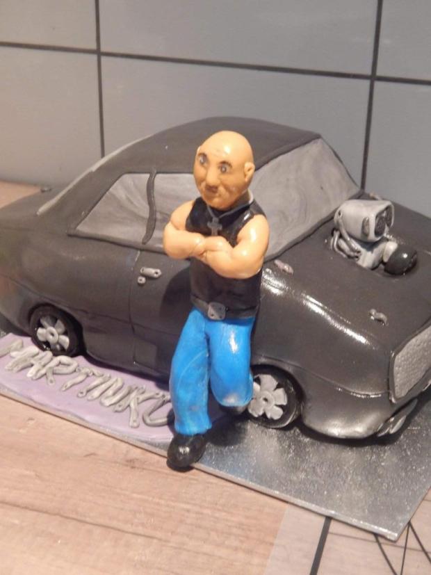 Autíčko, torta, Torty autíčka, vláčiky, martusska1, 2