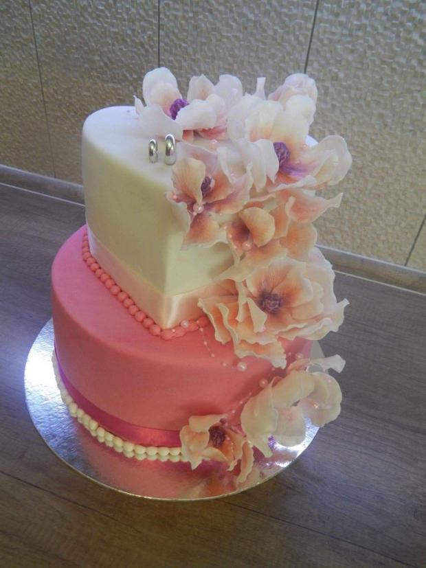 Svadobná, torta, Svadobné torty, martusska1, 1