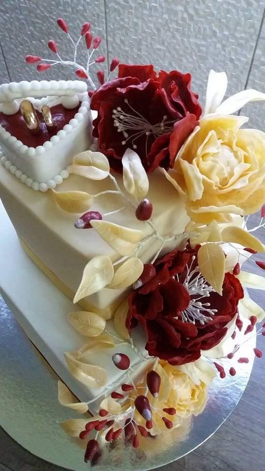 Svadobná, torta, Svadobné torty, martusska1, 3