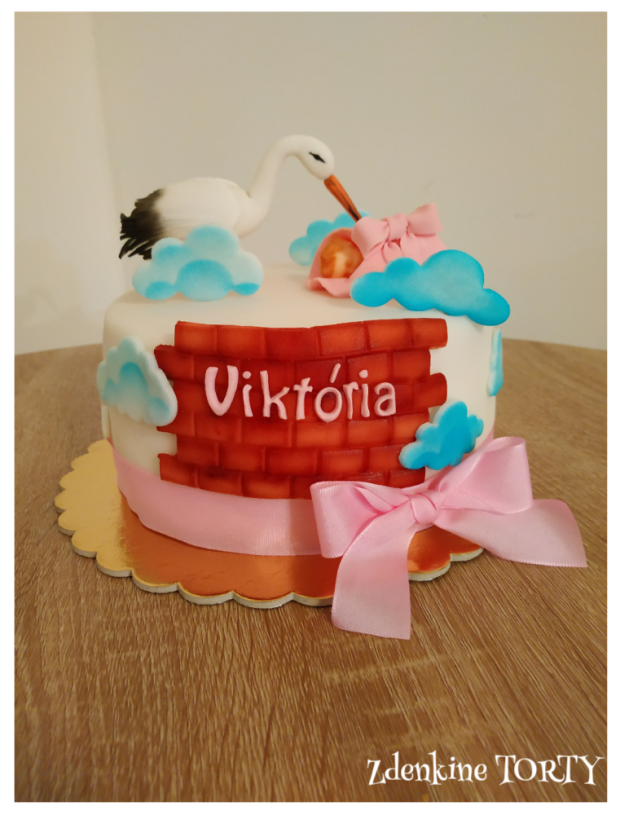 Bocian, torta, Torty pre dievčatá, Zdenka Kapustkova, 1