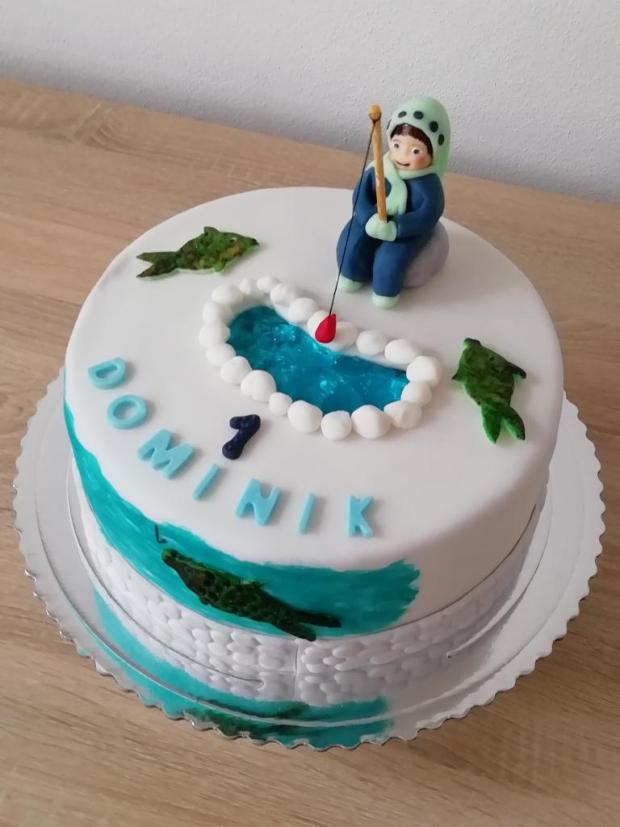Pre budúceho rybára , torta, Ostané torty pre deti, TinkyCake, 1